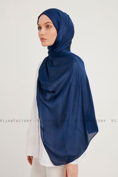 Berrak - Hijab Janjanli Bleu Marin