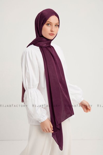 Berrak - Hijab Janjanli Violet Foncé