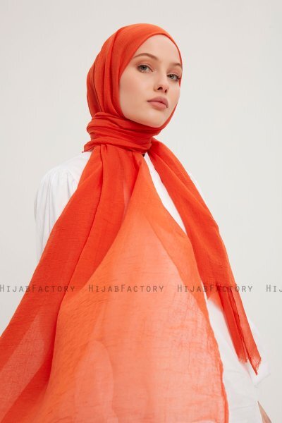 Afet - Hijab Comfort Rouge Brique