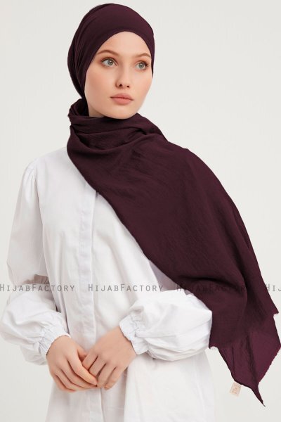 Afet - Hijab Comfort Violet Foncé
