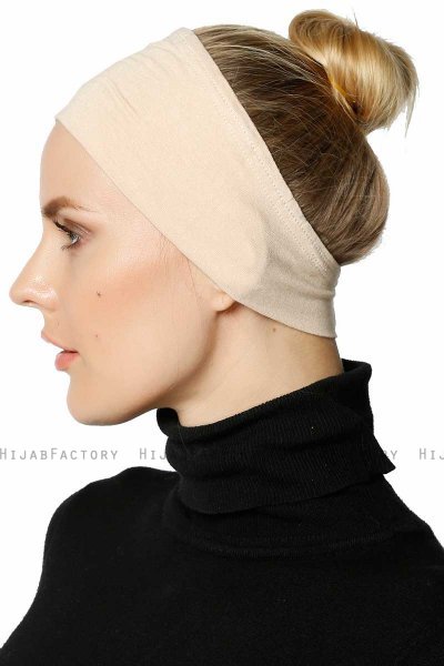 Cemre - Bandana Bonnet Beige