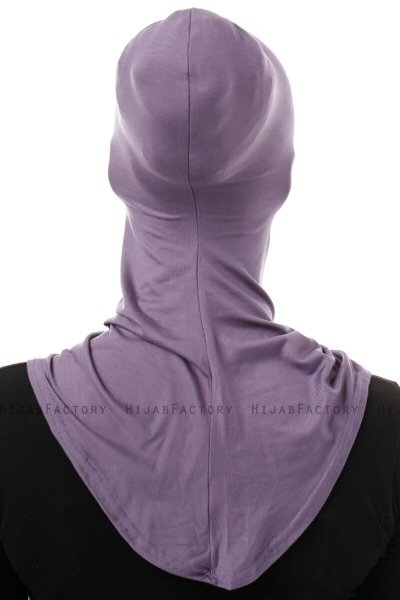 Damla - Bonnet Masque Ninja Hijab Violet