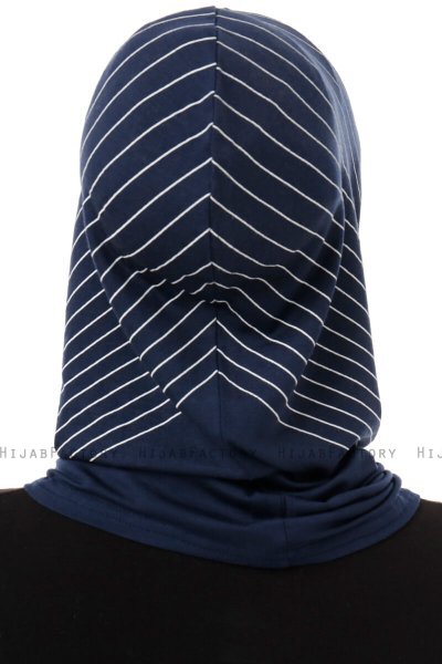 Babe Cross - Hijab Al Amira One-Piece Bleu Marin