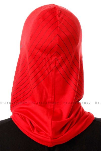 Babe Cross - Hijab Al Amira One-Piece Rouge
