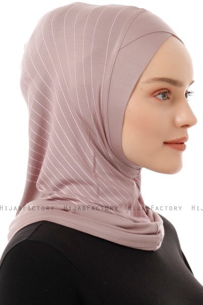 Babe Cross - Hijab Al Amira One-Piece Gris Pierre