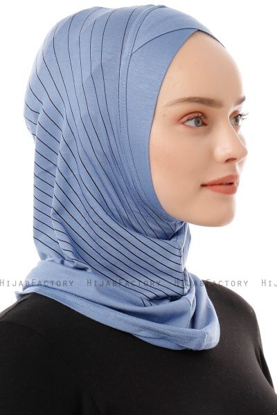 Babe Cross - Hijab Al Amira One-Piece Indigo