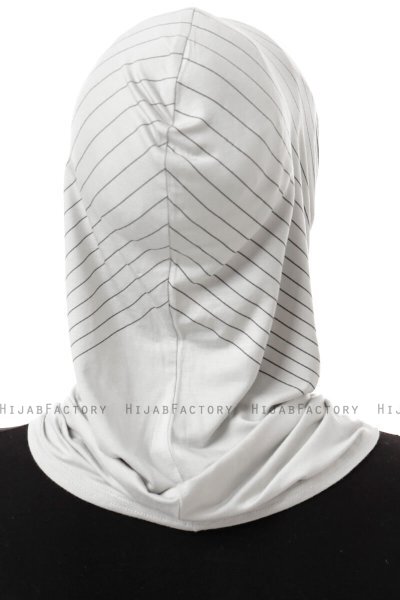 Babe Plain - Hijab Al Amira One-Piece Gris Clair