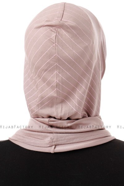 Babe Plain - Hijab Al Amira One-Piece Gris Pierre