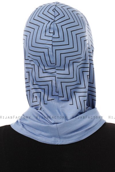 Silva Cross - Hijab Al Amira One-Piece Indigo