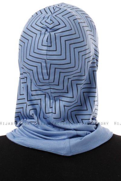 Silva Plain - Hijab Al Amira One-Piece Indigo