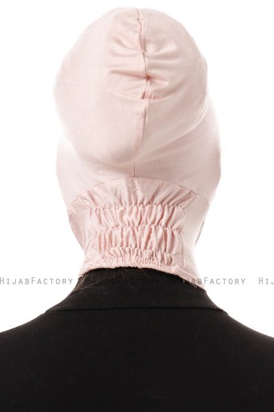 Elnara - Bonnet Cross Hijab Vieux Rose