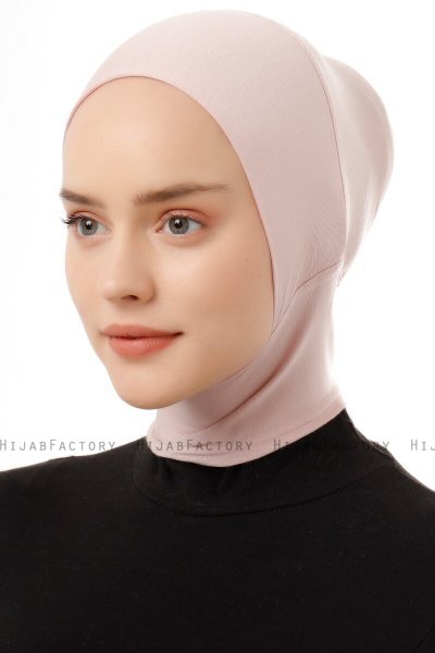 Elnara - Bonnet Plain Hijab Vieux Rose
