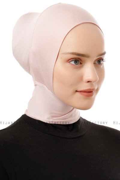 Elnara - Bonnet Plain Hijab Vieux Rose