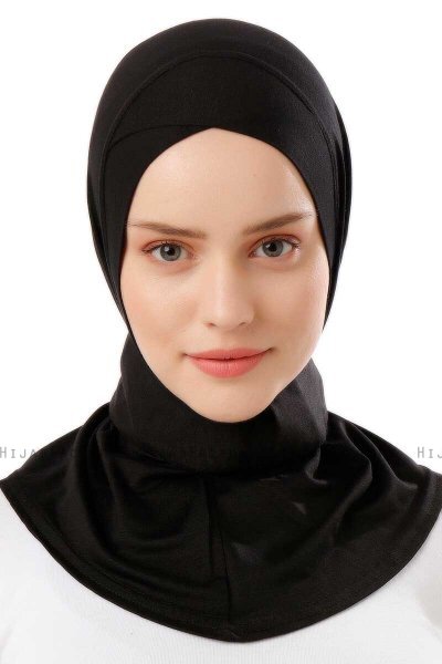 Ceren - Hijab Pratique Viscose Noir
