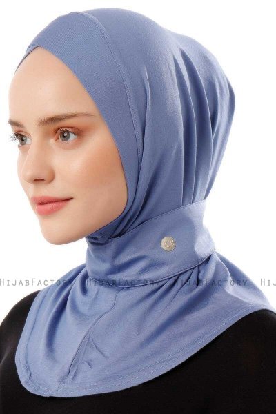 Ceren - Hijab Pratique Viscose Indigo