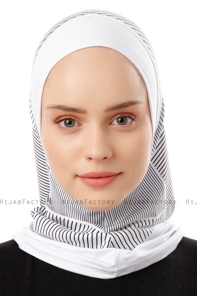 Wind Plain - Hijab Al Amira One-Piece Blanc
