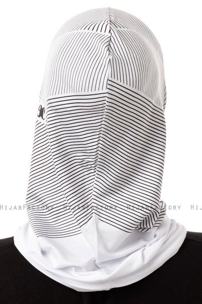 Wind Plain - Hijab Al Amira One-Piece Blanc