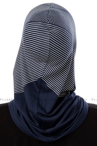 Wind Plain - Hijab Al Amira One-Piece Bleu Marin