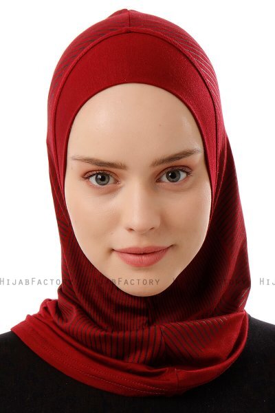 Wind Plain - Hijab Al Amira One-Piece Bordeaux