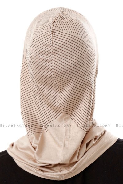 Wind Plain - Hijab Al Amira One-Piece Taupe Clair