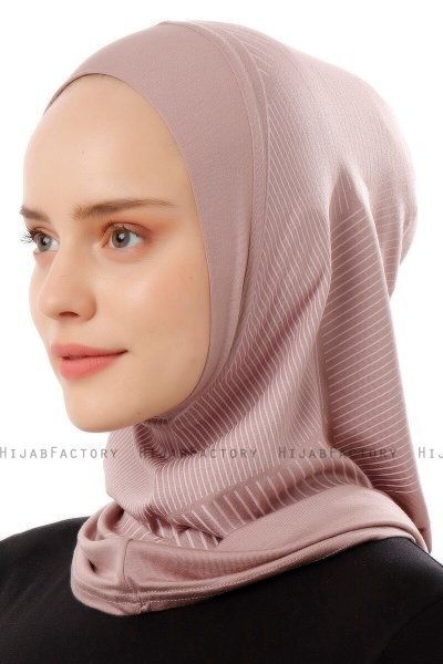 Wind Plain - Hijab Al Amira One-Piece Gris Pierre