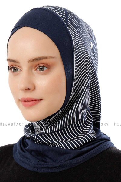 Wind Cross - Hijab Al Amira One-Piece Bleu Marin