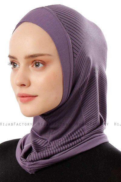 Wind Cross - Hijab Al Amira One-Piece Violet