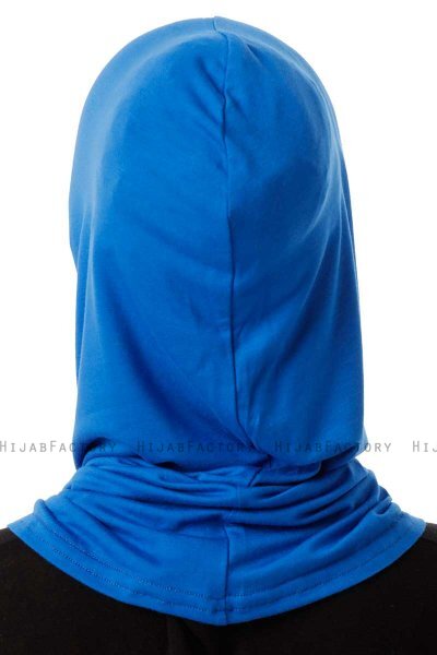 Logo Plain - Hijab Al Amira One-Piece Bleu