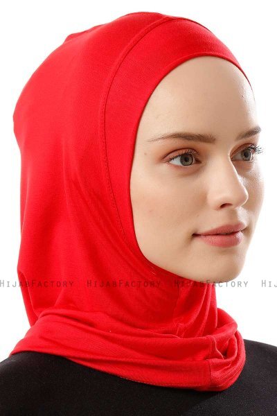Logo Plain - Hijab Al Amira One-Piece Rouge