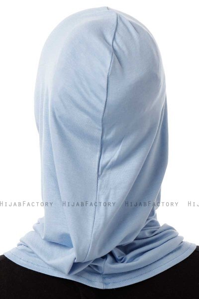 Logo Plain - Hijab Al Amira One-Piece Bleu Clair