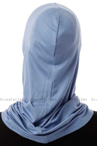 Logo Plain - Hijab Al Amira One-Piece Indigo