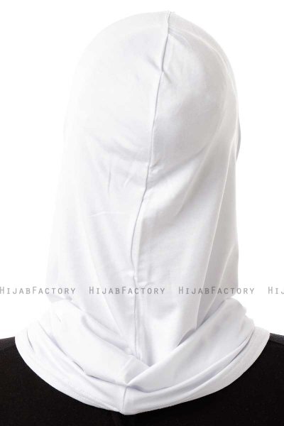 Logo Cross - Hijab Al Amira One-Piece Blanc