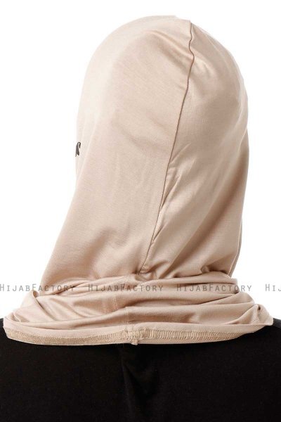 Logo Cross - Hijab Al Amira One-Piece Taupe Clair