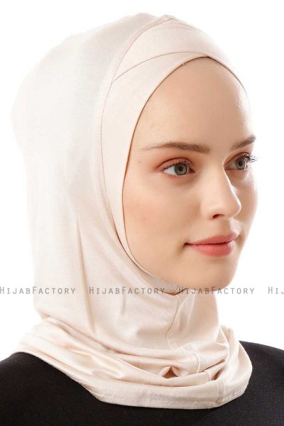 Logo Cross - Hijab Al Amira One-Piece Beige