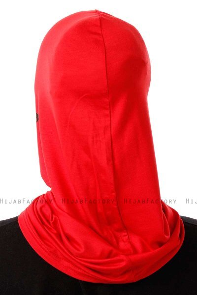 Logo Cross - Hijab Al Amira One-Piece Rouge