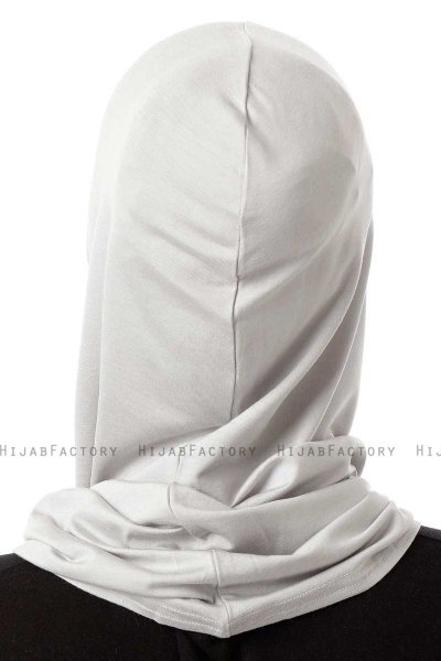 Logo Cross - Hijab Al Amira One-Piece Gris Clair