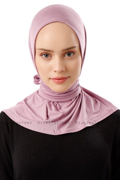 Sportif Plain - Hijab Pratique Viscose Violet