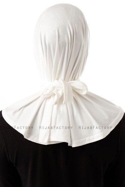 Sportif Cross - Hijab Pratique Viscose Creme