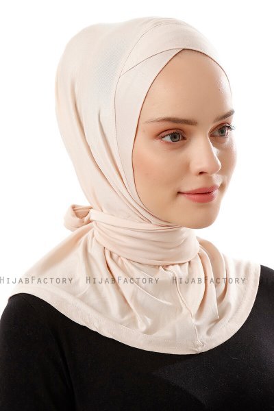 Sportif Cross - Hijab Pratique Viscose Beige