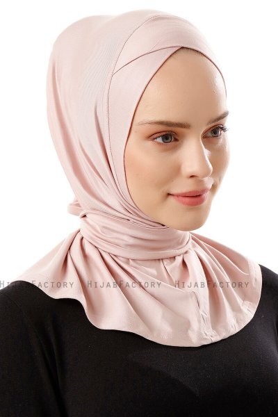 Sportif Cross - Hijab Pratique Viscose Vieux Rose