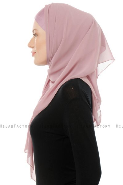Alara Cross - Hijab Chiffon One Piece Violet