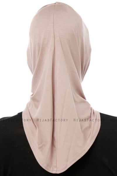 Isra Cross - Hijab One-Piece Viscose Gris Pierre