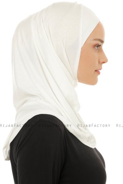 Hanfendy Plain Logo - Hijab One-Piece Crème