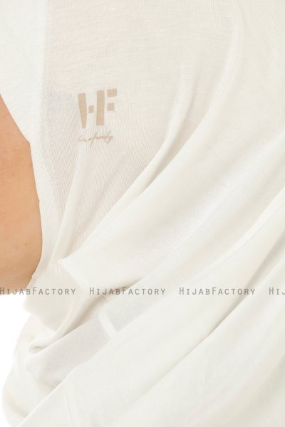Hanfendy Plain Logo - Hijab One-Piece Crème