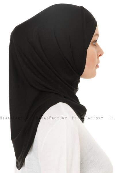 Hanfendy Cross Logo - Hijab One-Piece Noir