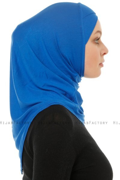 Hanfendy Cross Logo - Hijab One-Piece Bleu