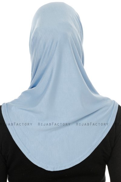 Hanfendy Cross Logo - Hijab One-Piece Bleu Clair