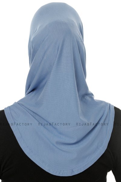 Hanfendy Cross Logo - Hijab One-Piece Indigo