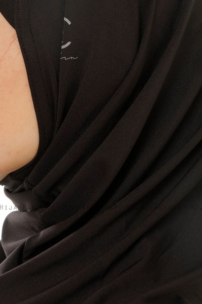 Micro Plain - Hijab One-Piece Noir