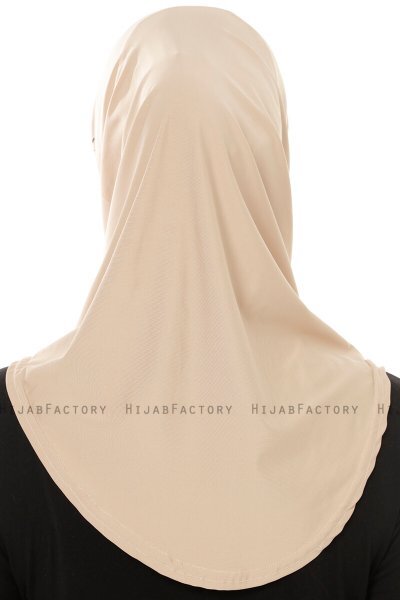 Micro Plain - Hijab One-Piece Taupe Clair